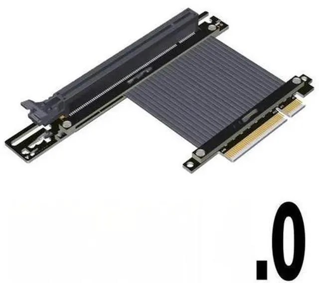 Main image of Extension Cable PCIE 4.0 X8 To X16 PCI-e 8x 16x Adapter Riser Server 4.0 Graphics Card GTX3080ti RX5700xt Pcie4.0 Gen 4