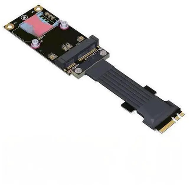 Main image of M.2 WiFi A.E Key To Mini Pcie 4.0 Wireless Network Card Adapter Converter M2 WiFi Interface To MPCIE MINIPCIE Expansion Cable