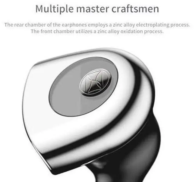 Alt view image 2 of 7 - AOSHIDA TWISTURA D-Major Wired Earbuds in-Ear Headphones, Noise Isolation Corded for 3.5mm Jack,10mm Dynamic Driver Earphones with Detachable Cable (No Mic)