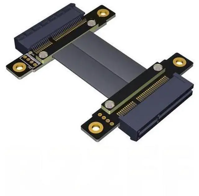 Main image of PCI-E 3.0 extension cable x4 male to male female to female pcie signal exchange cable gen3 full speed Flexible Flat Cable