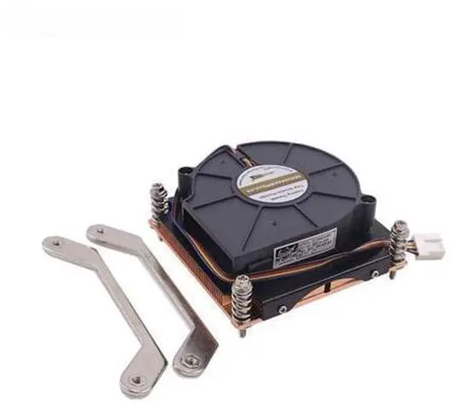 Main image of LGA1200 LGA1150 1151 1155 1156 1200 1U CPU Radiator Active Radiator with High Speed Fan