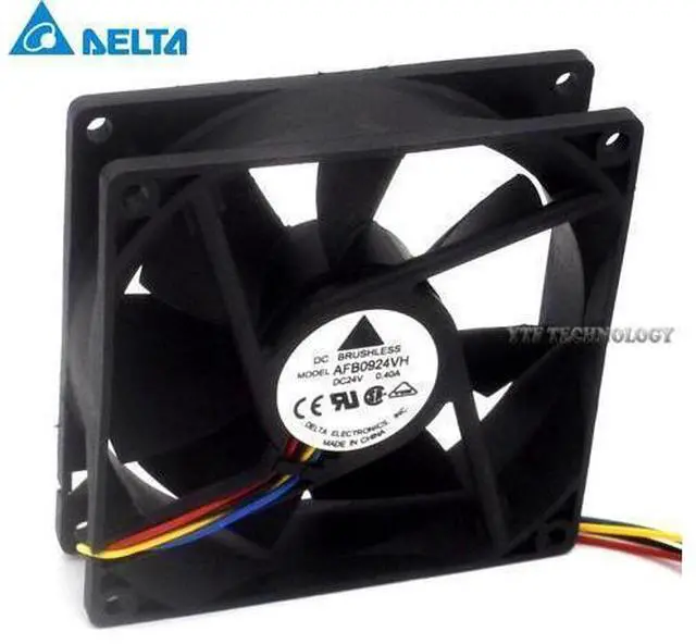 Main image of and blower fan AFB0924VH 9225 24V 0.40A Delta blower fan 92*92*25mm 10pcs/lot