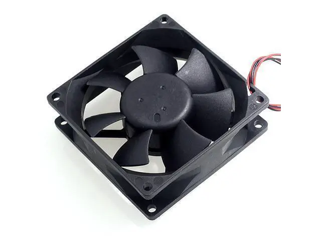 Alt view image 6 of 6 - 10pcs AFB0812H 8cm 8025 12V 0.24A 2wire double ball bearing fan pwm Delta 80*80*25mm