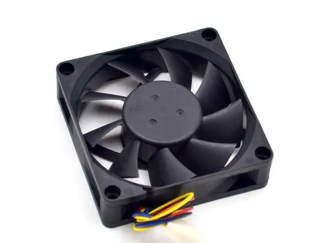 Alt view image 6 of 6 - AFC0712DD 7020 12V 0.45A double ball speed fan DELTA 70*70*20mm