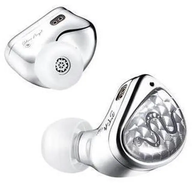 Main image of AOSHIDA EarAcoustic STA HI End Wired in-Ear Headphones, Dual Dynamic Coill Audio Earbuds with 10000GS Flux, HiFi Stereo Earphone with Interchangeable 2 Pin 0.78mm Cable, 3.5mm Jack