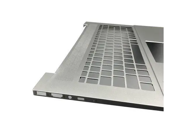 Alt view image 3 of 4 - Envy 17-CG 17M-CG Palmrest Cover Upper Case L87983-001 Silver US Keyboard