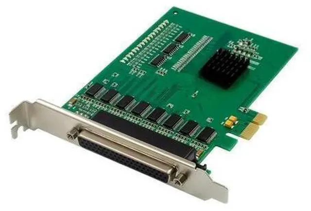 Main image of 8 Port Serial PCI-Express with cable controller card XR17V358 Chipset RS-232 RS232 serial port I/O expansion cards