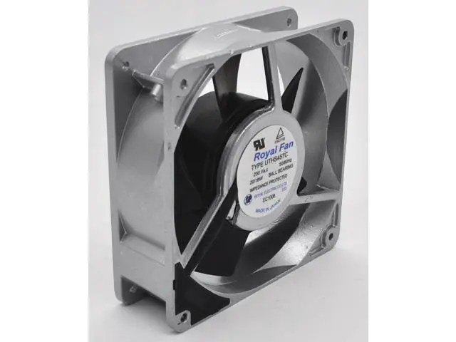 Alt view image 2 of 4 - UTHS457C 230V new spot ROYALFAN 120 * 120 * 38MM full metal high temperature resistant fan