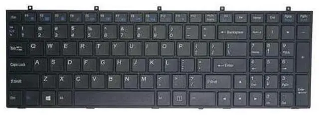 Main image of US keyboard for Clevo W370ET W350ET W350 W370 W655 W670 W670SR Backlight