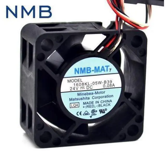 Main image of 10pcs 40*40*20mm 1608KL-05W-B39 4020 24V 0.08A Fanuc Fan Heatsink NMB
