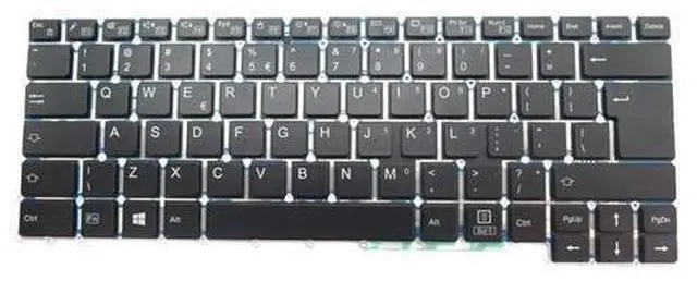 Main image of English US Keyboard For Fujitsu LifeBook UH08 UH09 NC05007-B110 CP726099-02