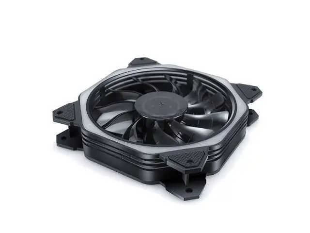 Alt view image 3 of 6 - 8pcs fan + remote controller pwm cpu rgb fan 120mm Fan Computer PC Case Fan RGB Adjust LED Fan Speed 120mm Quiet Remote Computer Cooler Cooling RGB Case Fans
