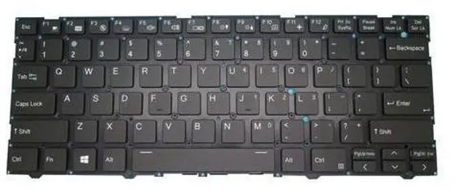 Main image of English US Keyboard For LeaDEr Ultraslim Companion 437PRO SC437PRO Backlit