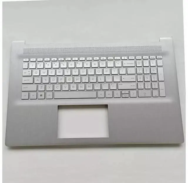 Main image of Backlit Keyboard Palmrest Upper Case Top for HP 17-cn 17-CP 17T-CN M50456-001