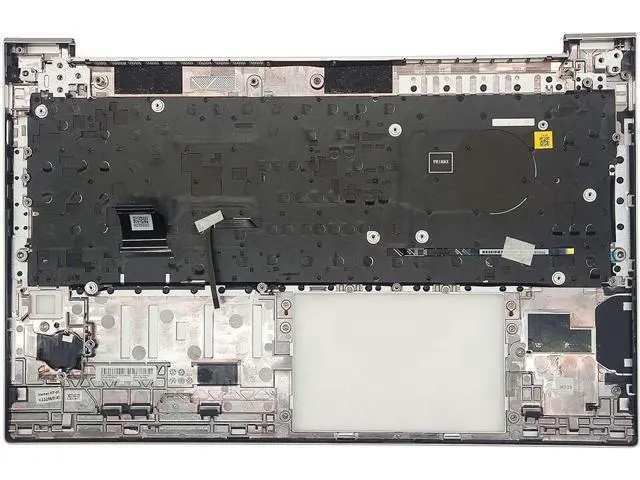 Alt view image 2 of 7 - For Elitebook 850 G8 Palmrest Upper US Keyboard Backlit M35816-001 Silver