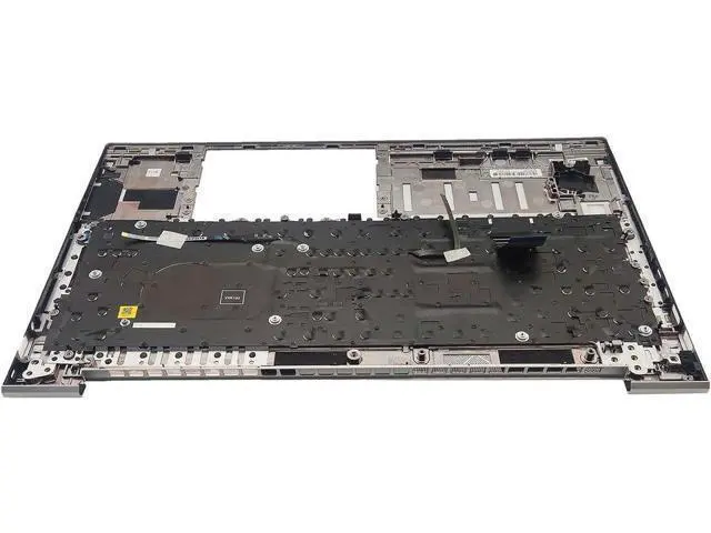 Alt view image 3 of 7 - For Elitebook 850 G8 Palmrest Upper US Keyboard Backlit M35816-001 Silver