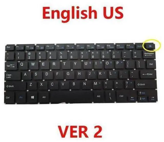 Main image of Laptop Keyboard For Gateway GWTC116-2 GWTC116-2Black color GWTC116-2BL GWTC116-2IN VER 2