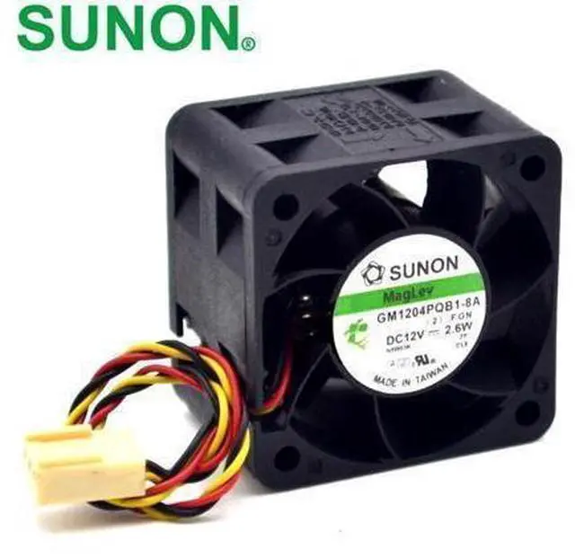 Main image of SUNON Cooling fan server 12V 2.6W GM1204PQB1-8A 40*40*28mm