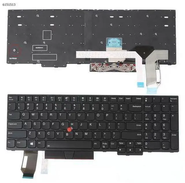 Main image of Keyboard for ThinkPad E580 L580 SN20P34095 (With Point Stick Backlit WIN8)US