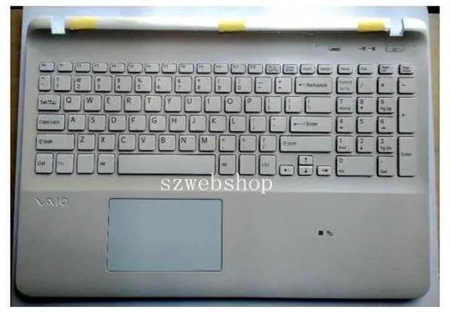 Main image of replacement keyboard for SONY SVF152C29M SVF152a23t SVF153a1qt SVF152C26L palmrest US