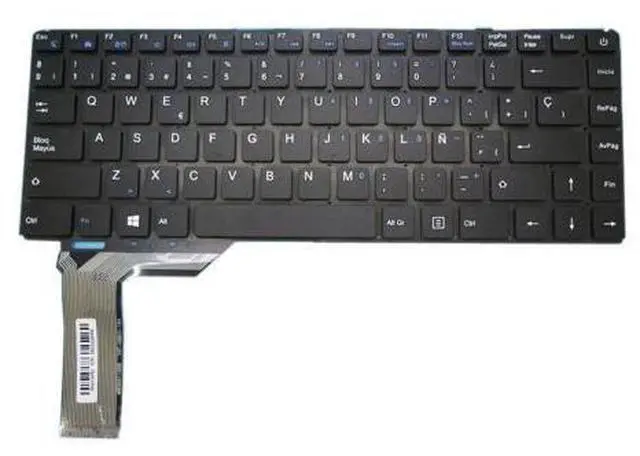 Alt view image 3 of 5 - Keyboard For Toposh T14 MB30011008 YXT-NB93-154 YXT-NB92-22 DK300V English US