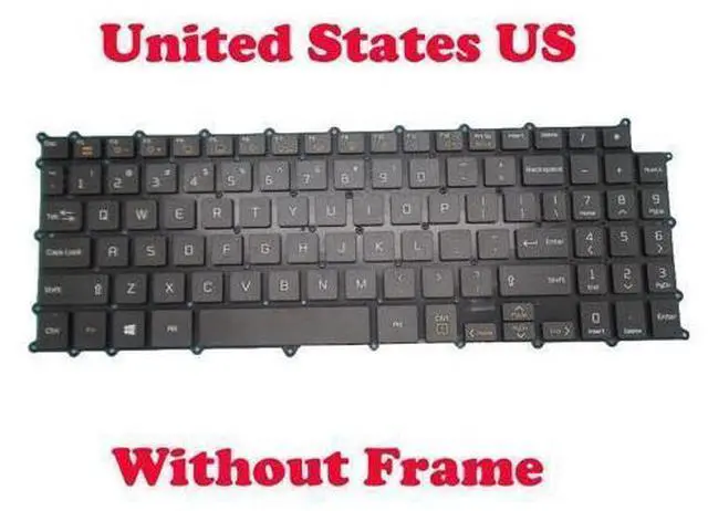 Main image of Keyboard For 15Z980 15ZD980 SG-90900-XUA AEW73949832 English US NO Backlit