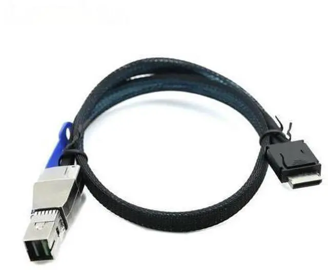 Main image of Server Cable: 4i SFF-8611 to SAS SFF-HD 8644 4I, High-Speed Connection Fast Data Transfer
