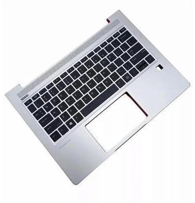 Main image of For Probook 430 G6 Palmrest Top Case No-Backlit US Keyboard Silver L44548-001