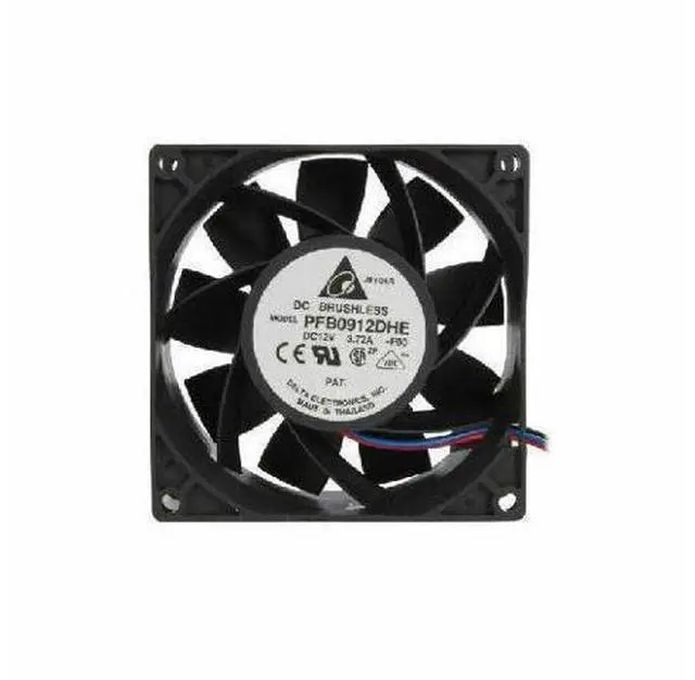 Main image of Delta PFB0912DHE-F00 92x38mm Extreme Hi Fan,3 Bare Wires