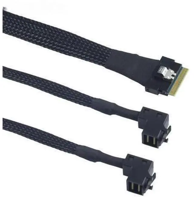 Main image of MINI SAS SFF-8654 8i 4.0 to 2 Ports SAS HD SFF-8643 Adapter Cable