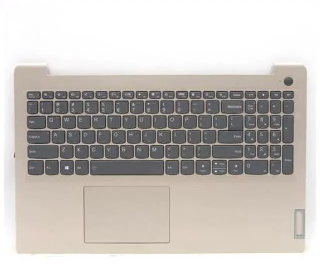Main image of Palmrest Upper Case US Keyboard Backlit For Ideapad 3-15ITL6 82H8 3-15ALC6 Sand 5CB1B69007