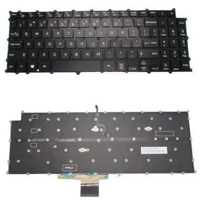 Main image of US Keyboard for Gram 17Z90N 17Z95N 17T90N -V English US Backlit Laptop