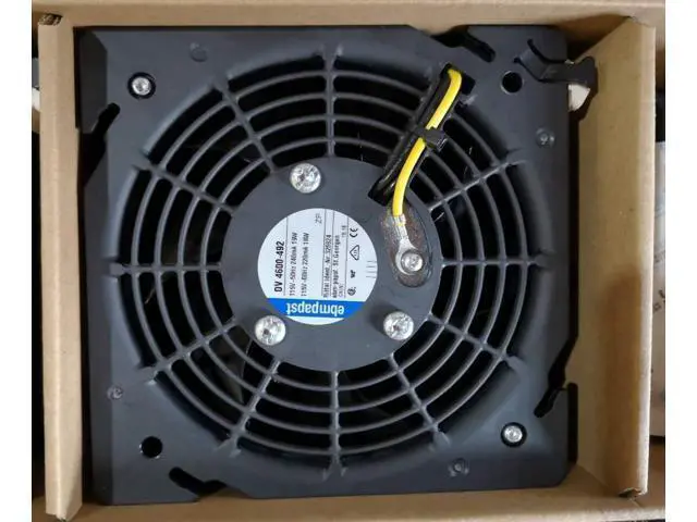 Alt view image 3 of 6 - Original New ebmpapst Fan DV4600-492 115V 19W 120 x 120 x 38MM Cabinets Compact Cooling Fans