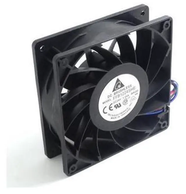 Main image of 10pcs\/lot 12038 FFB1224SHE 24 v 1.20 big air volume converter cooling fan for 120*120*38mm