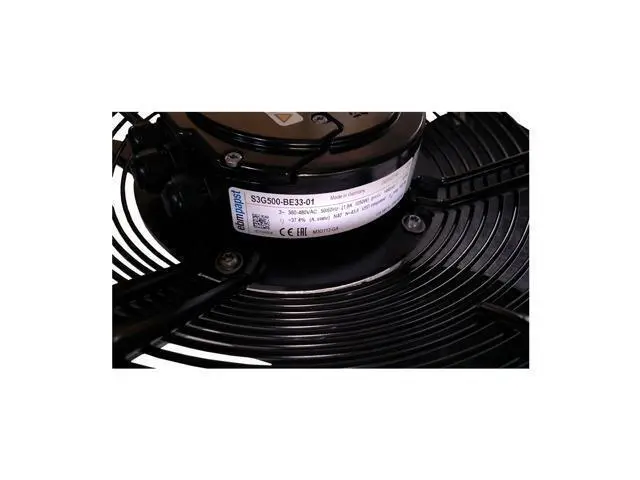 Alt view image 3 of 4 - Original ebmpapst S3G500-BE33-01 Axial Fan AC400V 1440RPM 1050W 50/60Hz Cooling fan for Printing equipment