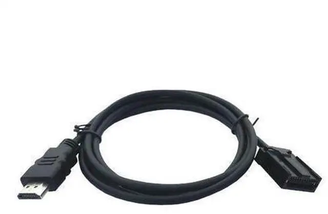 Main image of HDMI EM male molded inner membrane ABS shell with plug to HDMI AM1.4 version car mounted high-definition connection cable