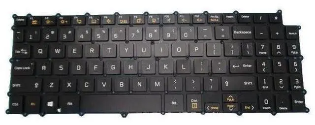 Main image of Laptop Backlit Keyboard for 15Z980 15ZD980 SG-90920-XUA AEW73949812 Layout