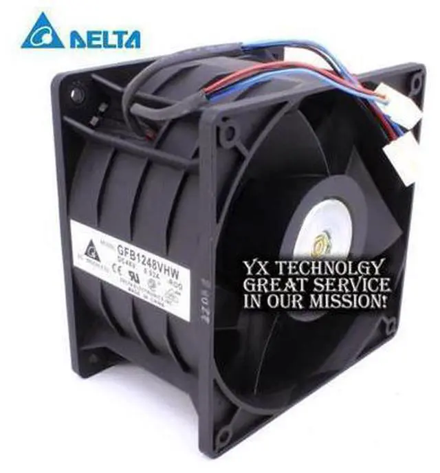 Main image of Original GFB1248VHW-ROO DC48V 0.93A 12CM fan drive for Delta 120 * 120 * 76MM