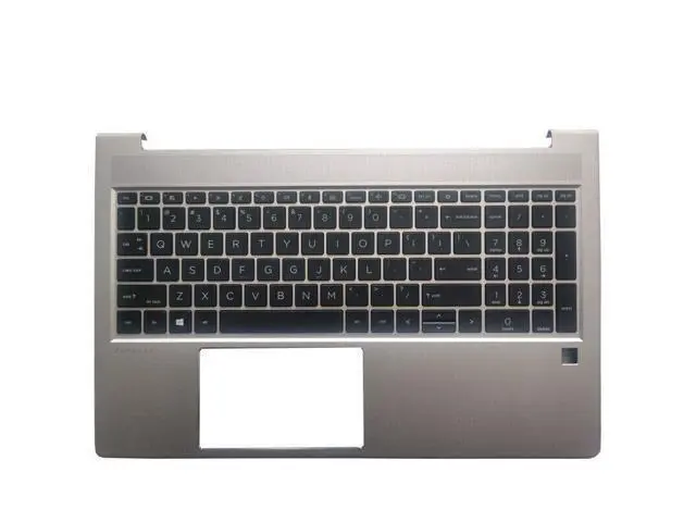 Alt view image 4 of 4 - For PROBOOK 450 G8 Palmrest Cover & US Keyboard M21742-001 Backlit Top