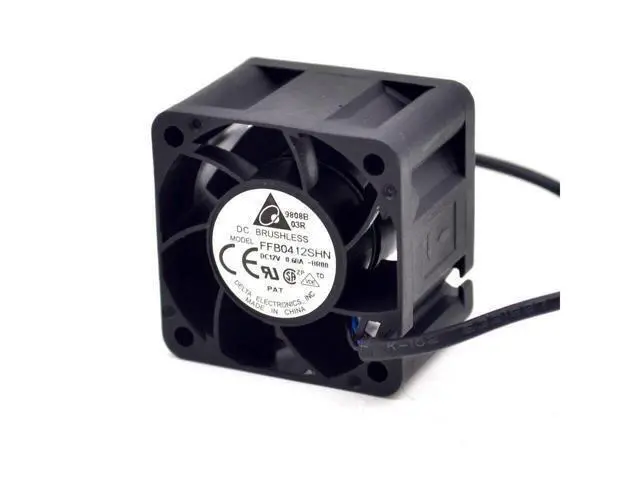 Alt view image 2 of 6 - 50pcs Original new FFB0412SHN 4cm 4028 0.6A fan speed stall alarm servers for 40*40*28mm