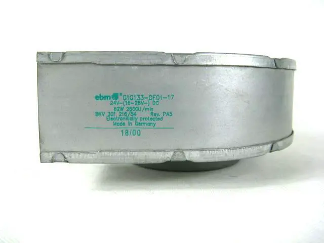 Alt view image 6 of 7 - G1G133-DF01-17 Blower 62W Turbo Fan High Air Volume 24V 17090 All Metal Violent Cooling Fan