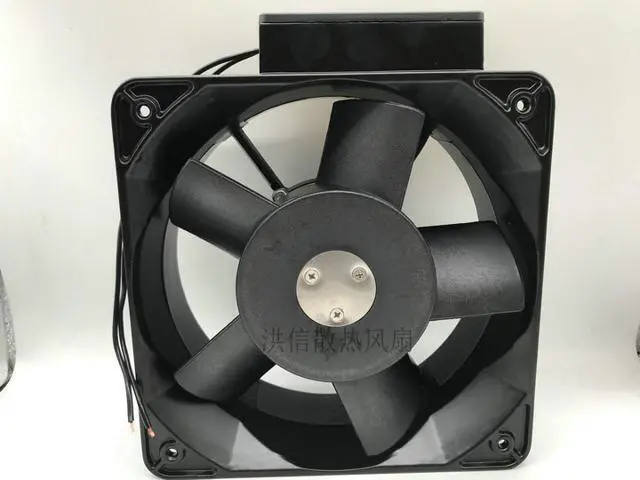 Alt view image 3 of 3 - US18F22-MGW AC220V 18CM 180mm 7" AC 200V 220V 40/50W High Temperature Resistant Full Metal Cooling Fan