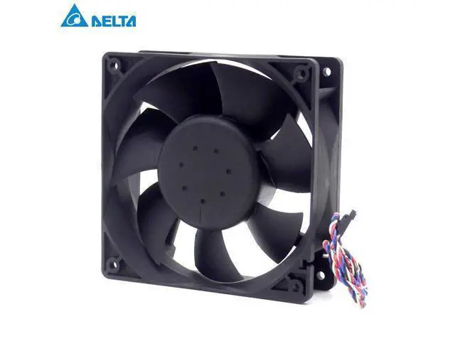 Alt view image 5 of 6 - 40pcs AFC1212DE 12038 12cm 120mm DC 12V 1.6A pwm ball fan thermostat inverter server cooling fan