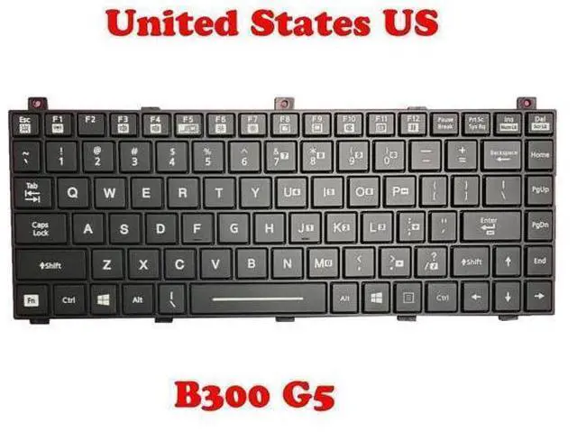 Main image of Laptop Backlit Keyboard For Getac B300 G5 United States US With Backlit