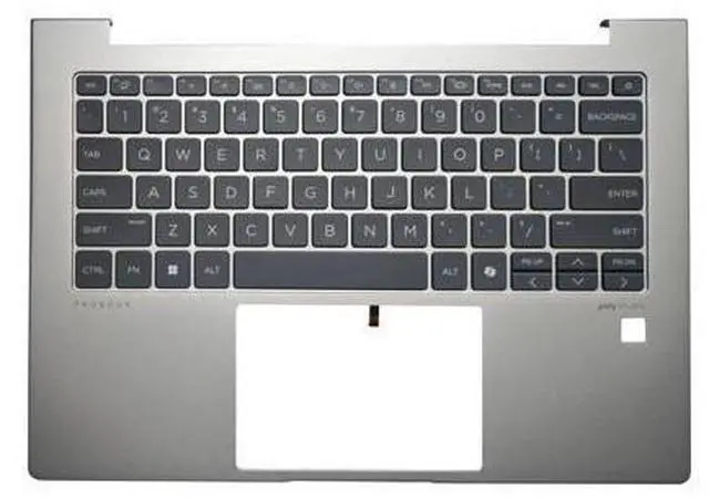 Main image of for PorBook 445 G11 440 G11 US keyboard Palmrest Top Case Cover N98209-001