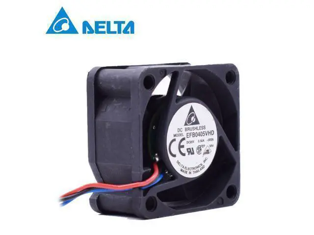 Alt view image 3 of 4 - Delta fan EFB0405VHD 4020 4cm 5V 0.50A three line server chassis fan drive 40*40*20mm 50pcs/lot