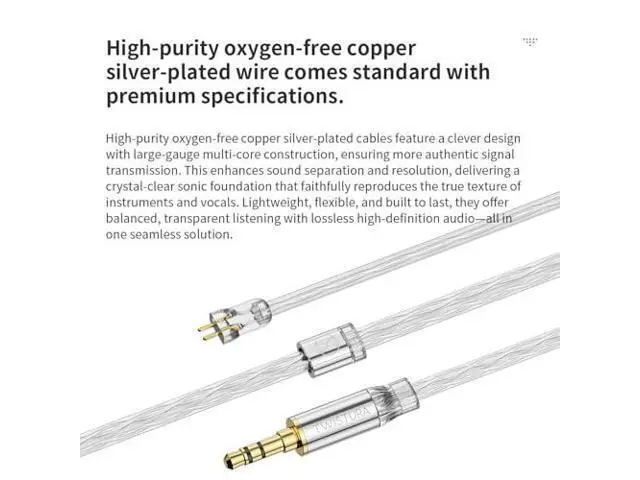 Alt view image 5 of 7 - TWISTURA D-Minor in-Ear Headphones, 10mm Dynamic Driver Earbud Headphones, Noise Isolation Wired Earphone, Wired Ear Buds with 3.5mm Plug, Include Type-C to 3.5mm Decoding Adapter Cable (No Mic)
