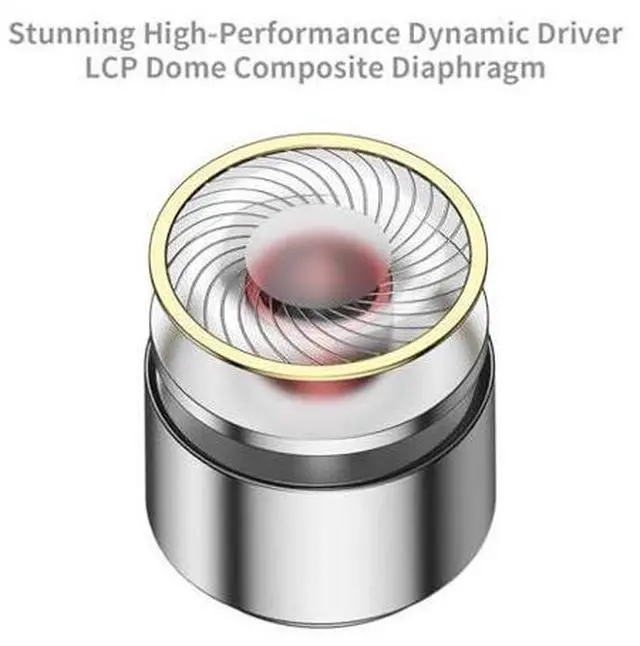 Alt view image 3 of 7 - AOSHIDA TWISTURA Sigma in-Ear Headphones Wired,6mm Dynamic Driver Earphones with 0.78mm 2pin Detachable Cable Ear Buds for Phone,Tablet,Laptop,MP3 (no Mic)