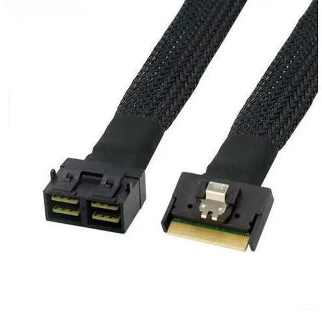 Main image of SAS SFF-8654 8I 4.0 74P to 2X SAS 8643 Connection Cable