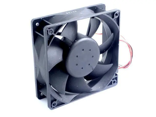 Alt view image 3 of 6 - AFB1212SHE 12cm 1.60a 12v quiet double ball speed automatic temperature control fan wind capacity 120*120*25MM